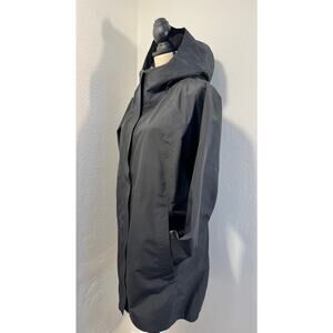 Marmot Womens Precip Eco Pro Black Goretex Rain Coat Jacket XL